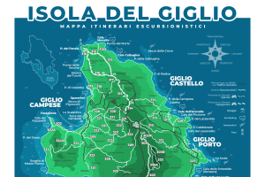 Nuova Mappa dei Sentieri dell’Isola del Giglio