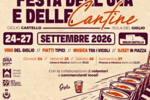 Festa dell’Uva e delle Cantine 2026 a Giglio Castello: Il Programma Completo
